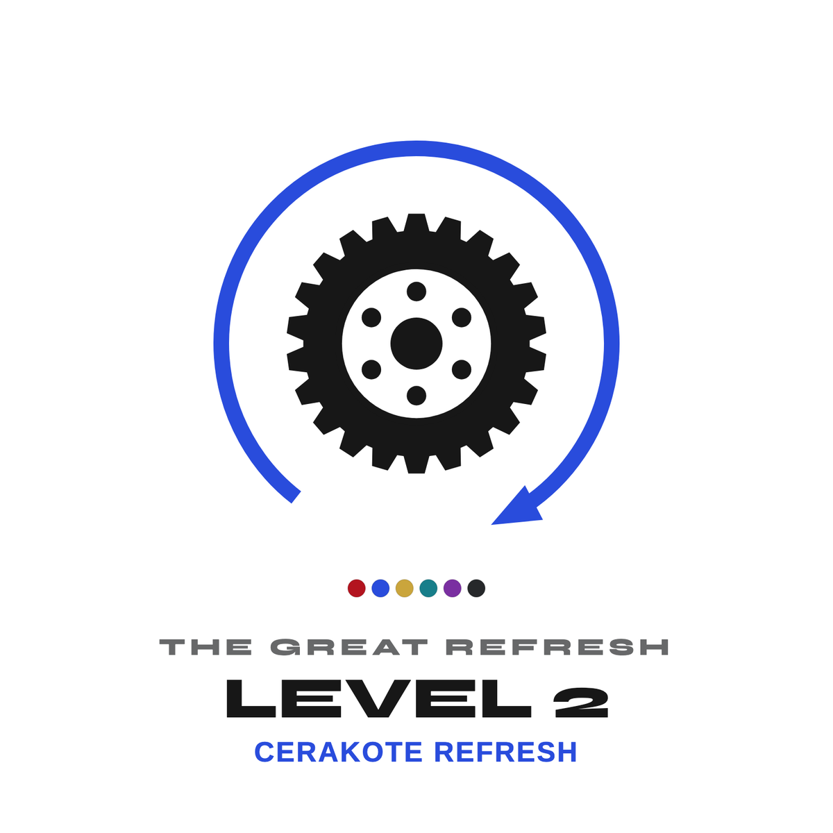 The Great Refresh Level 2 Cerakote Refresh for Cerakoted pulley wheels and Kolossos pulleys