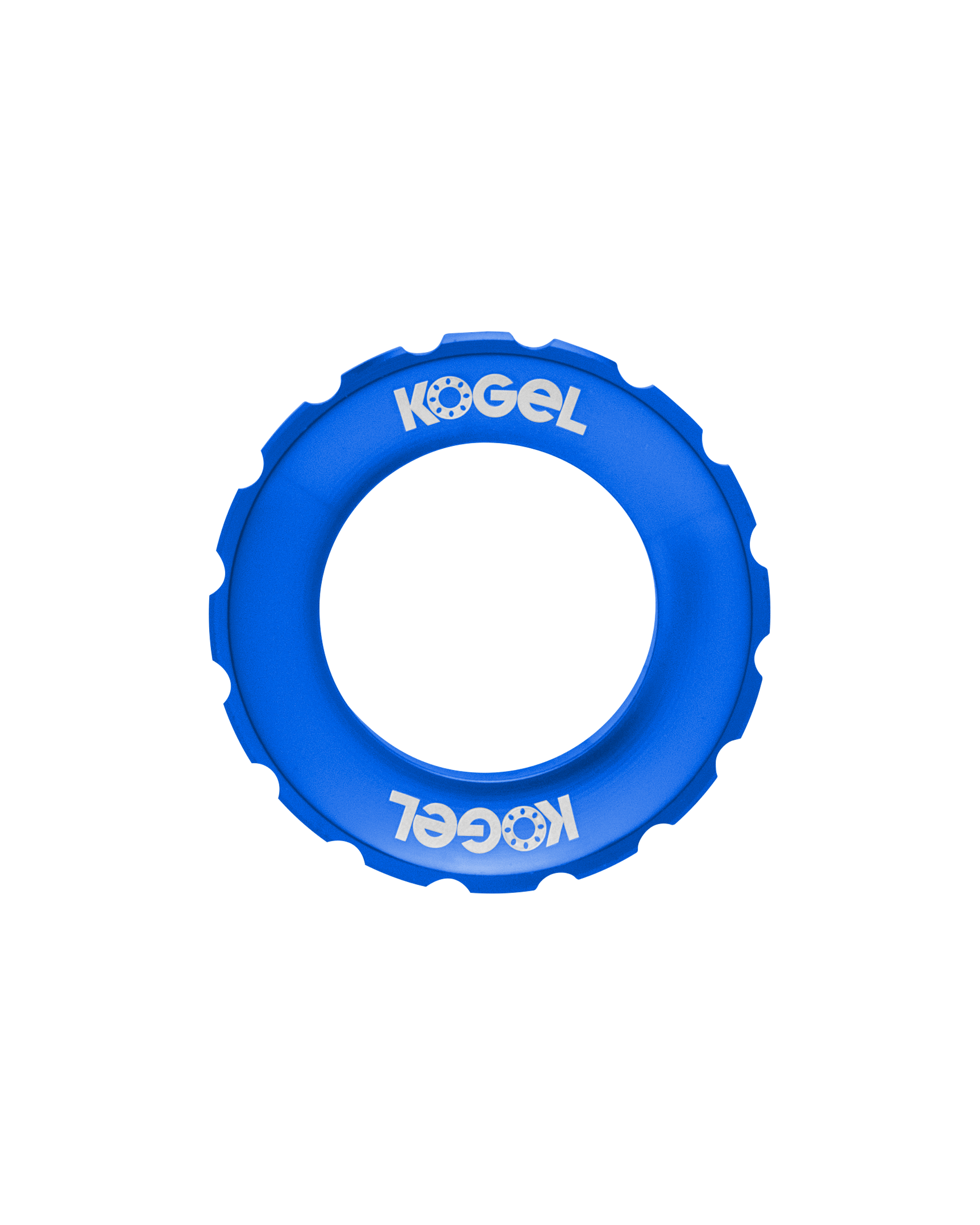 Kogel Lock Rings for Center Lock - External / Blue