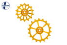 Oversized Derailleur Pulleys for SRAM Eagle Transmission - Hybrid Ceramic - 14/18T - Gold - DERAILLEUR PULLEYS