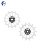 Pulley Covers - Sram EAGLE and XX1 pulleys / Black - DERAILLEUR PULLEYS