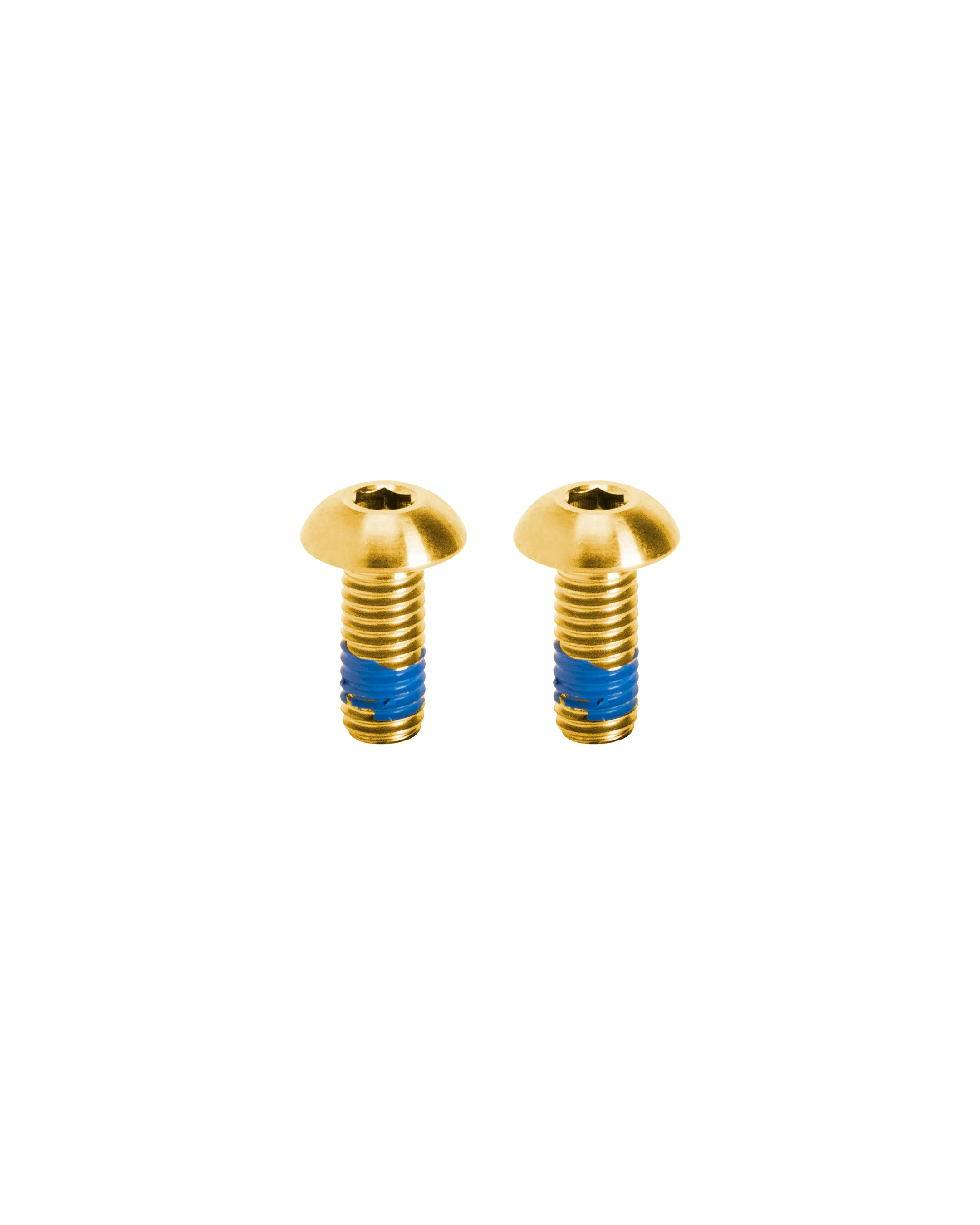 Titanium Bike Bottle Cage Bolts - Gold - FASTENERS