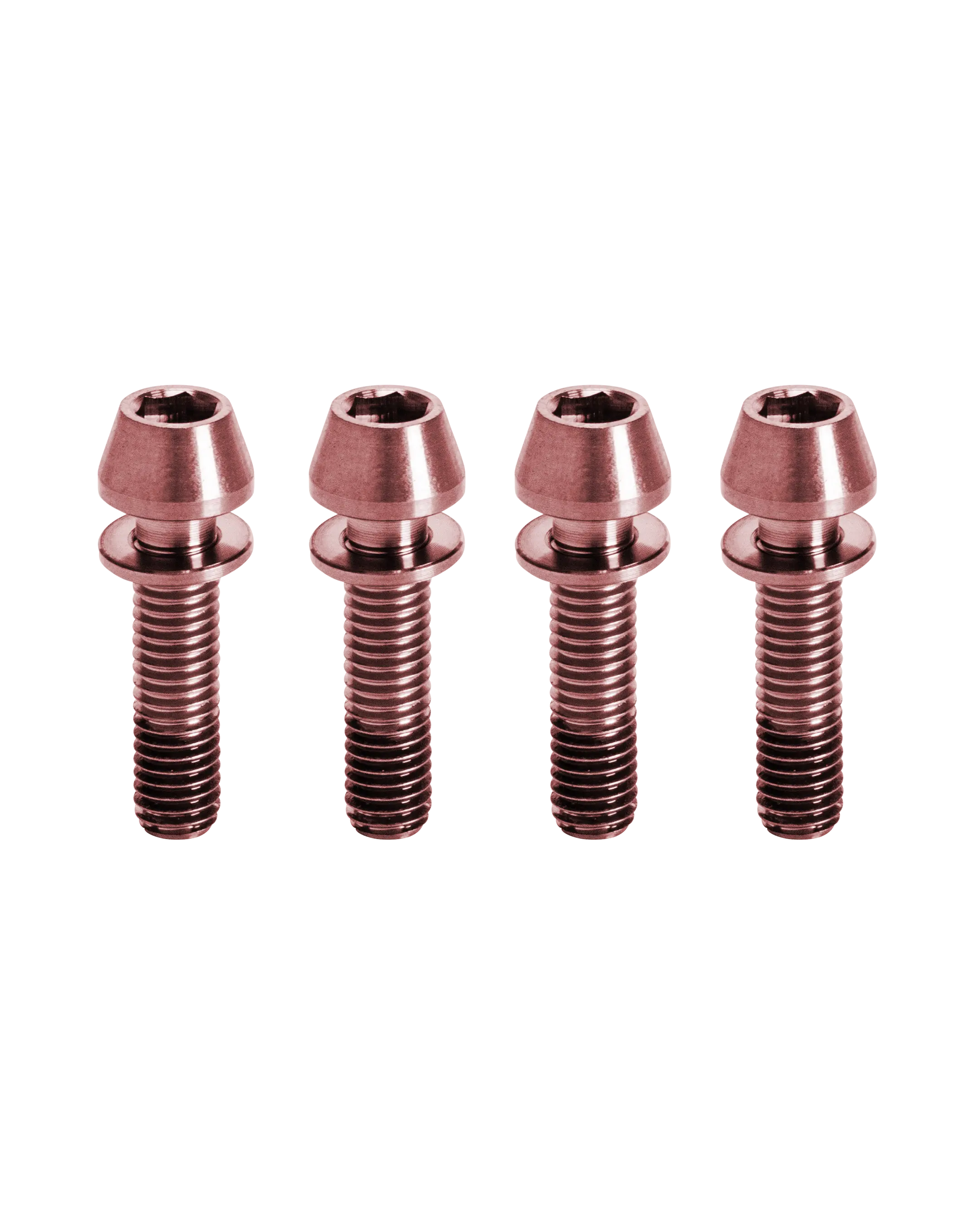 Titanium Bike Stem Bolts - Rose - FASTENERS