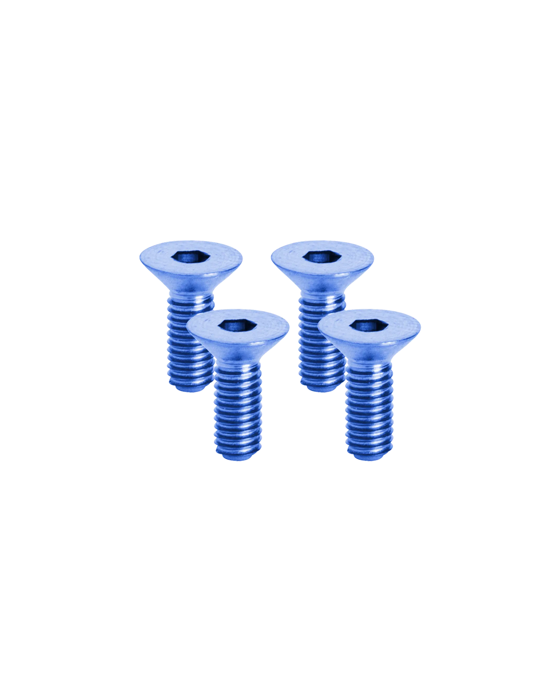 Titanium Kolossos Cage Screws - Blue - FASTENERS