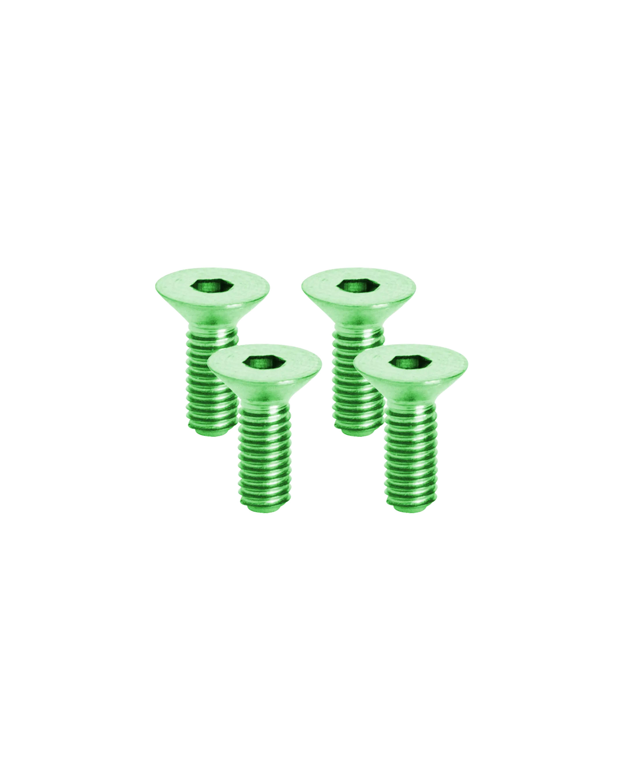 Titanium Kolossos Cage Screws - Green - FASTENERS