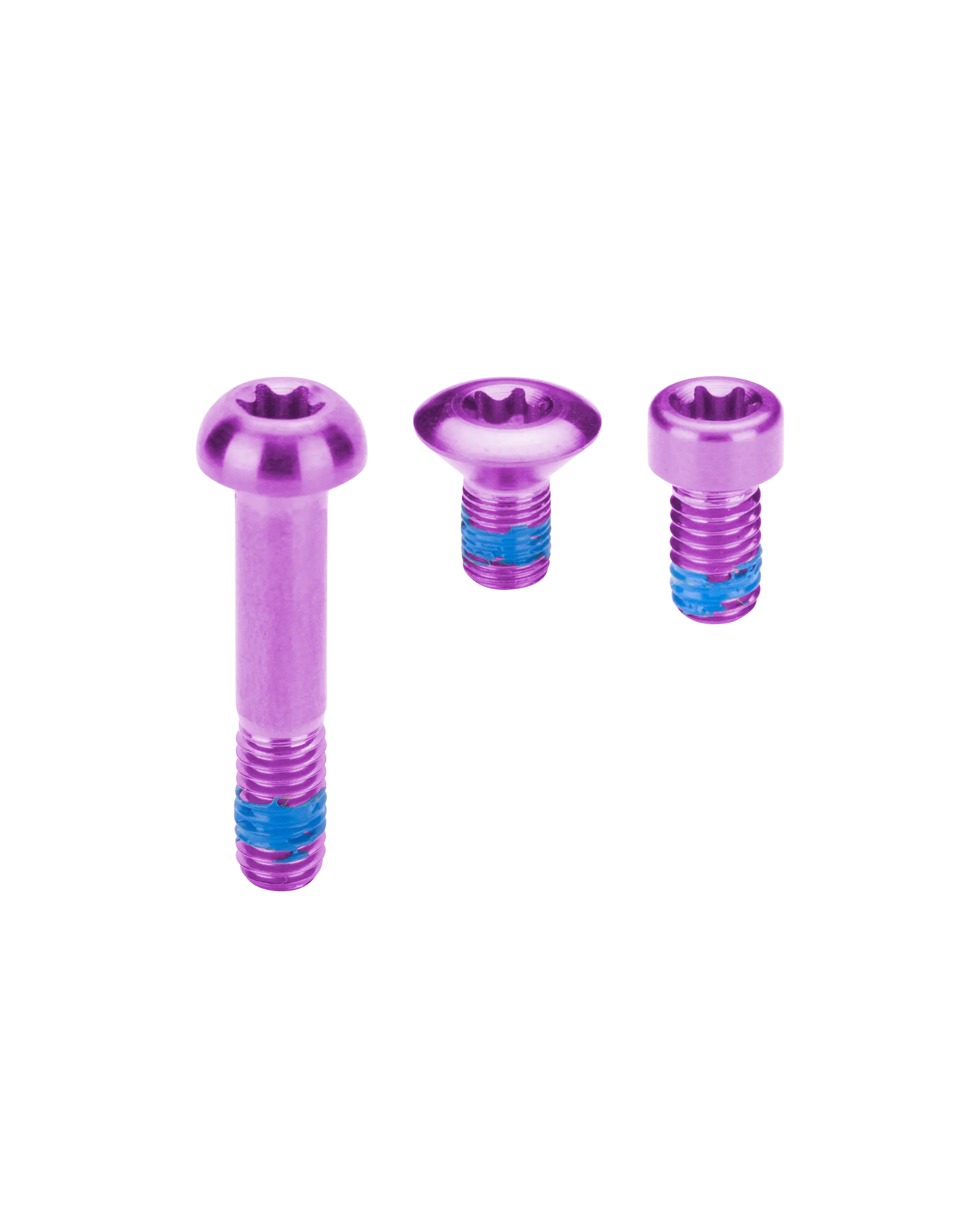 Titanium Sram Matchmaker Bolt Kit - Purple - FASTENERS