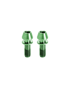 Titanium Steerer-Tube Clamp Bolts - Green - FASTENERS