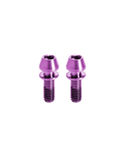 Titanium Steerer-Tube Clamp Bolts - Purple - FASTENERS
