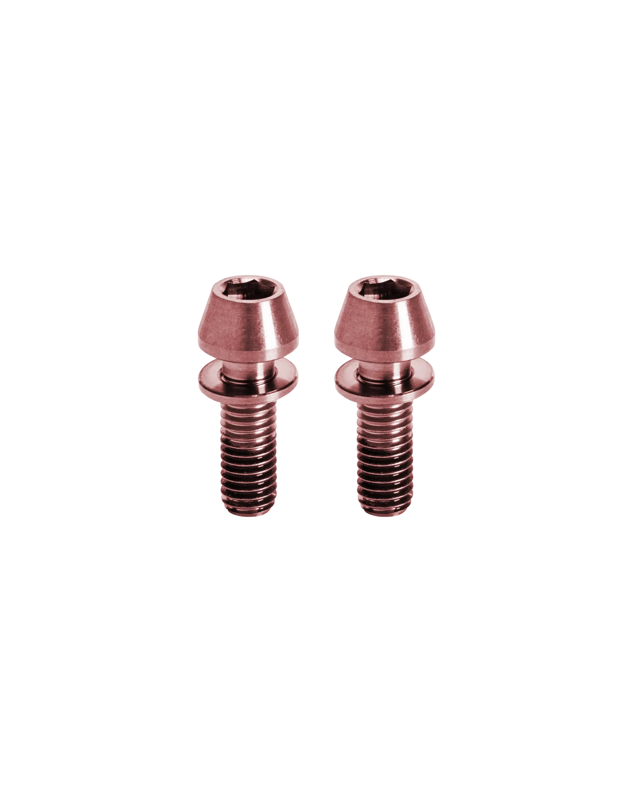 Titanium Steerer-Tube Clamp Bolts - Rose - FASTENERS
