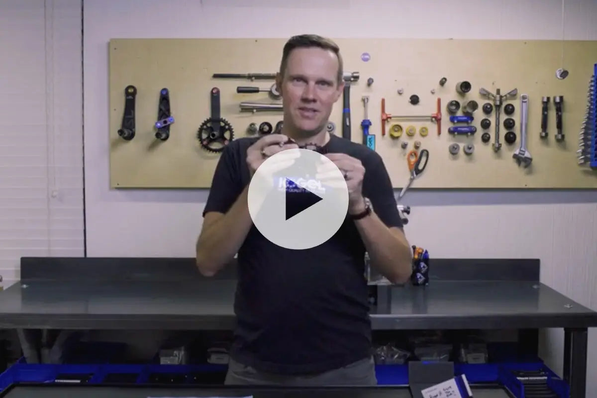 Kogel owner Ard Kessel creating a video review of authentic versus counterfeit Kolossos Cages