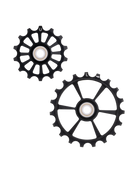 Kolossos Pulsar pulley set - Aero Kolossos, SRAM AXS, 14T upper and 19T lower, black