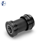 BBRIGHT-24 for Rotor 24mm cranks - Cross / Black / Corrosion Resistant Ceramic Bearings - BOTTOM BRACKET
