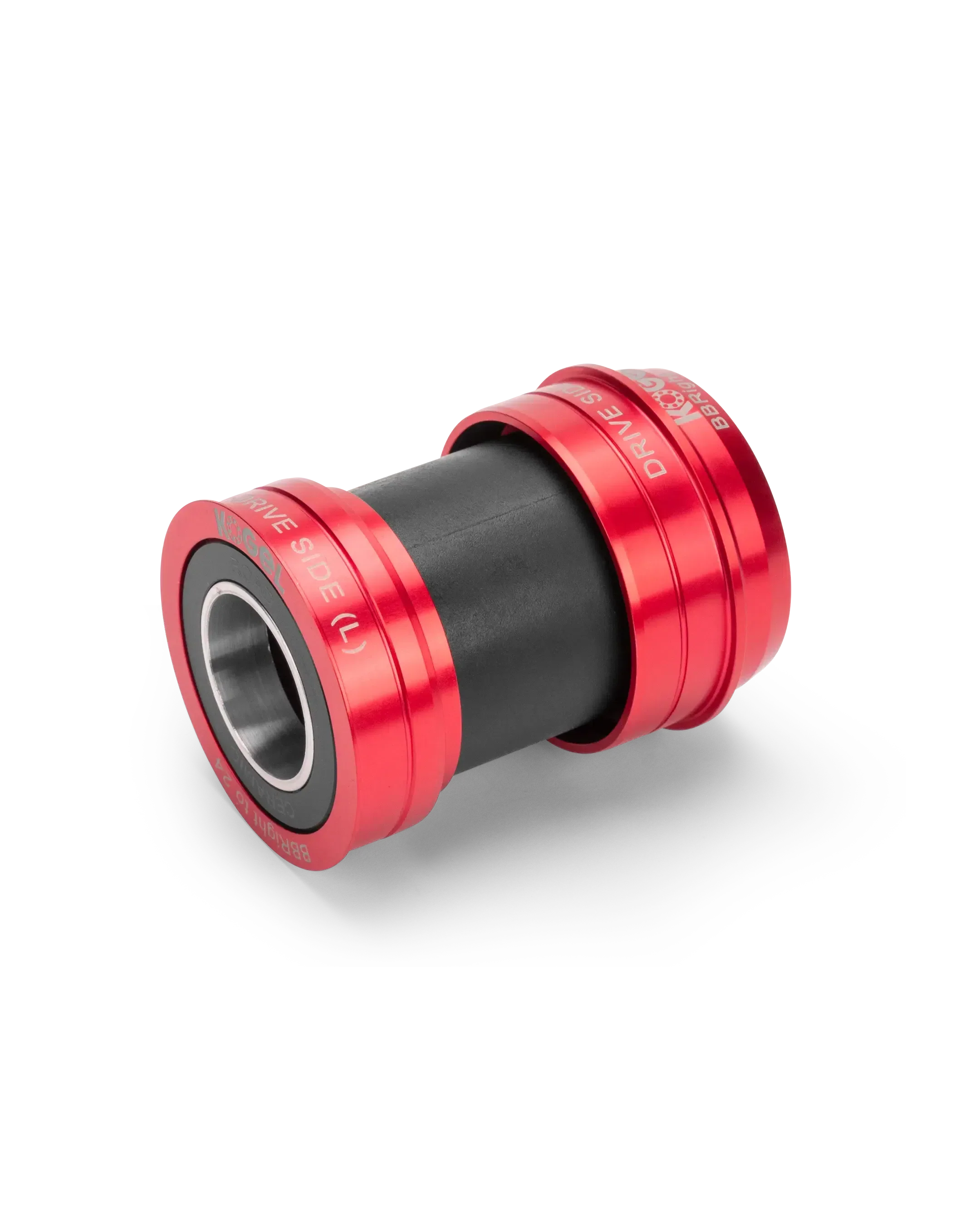 BBRIGHT-24 for Rotor 24mm cranks - Cross / Red - BOTTOM BRACKET