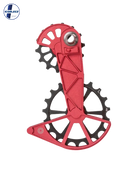 Campagnolo Oversized Derailleur Cage - 12-speed EPS - Red - OVERSIZED PULLEY CAGE