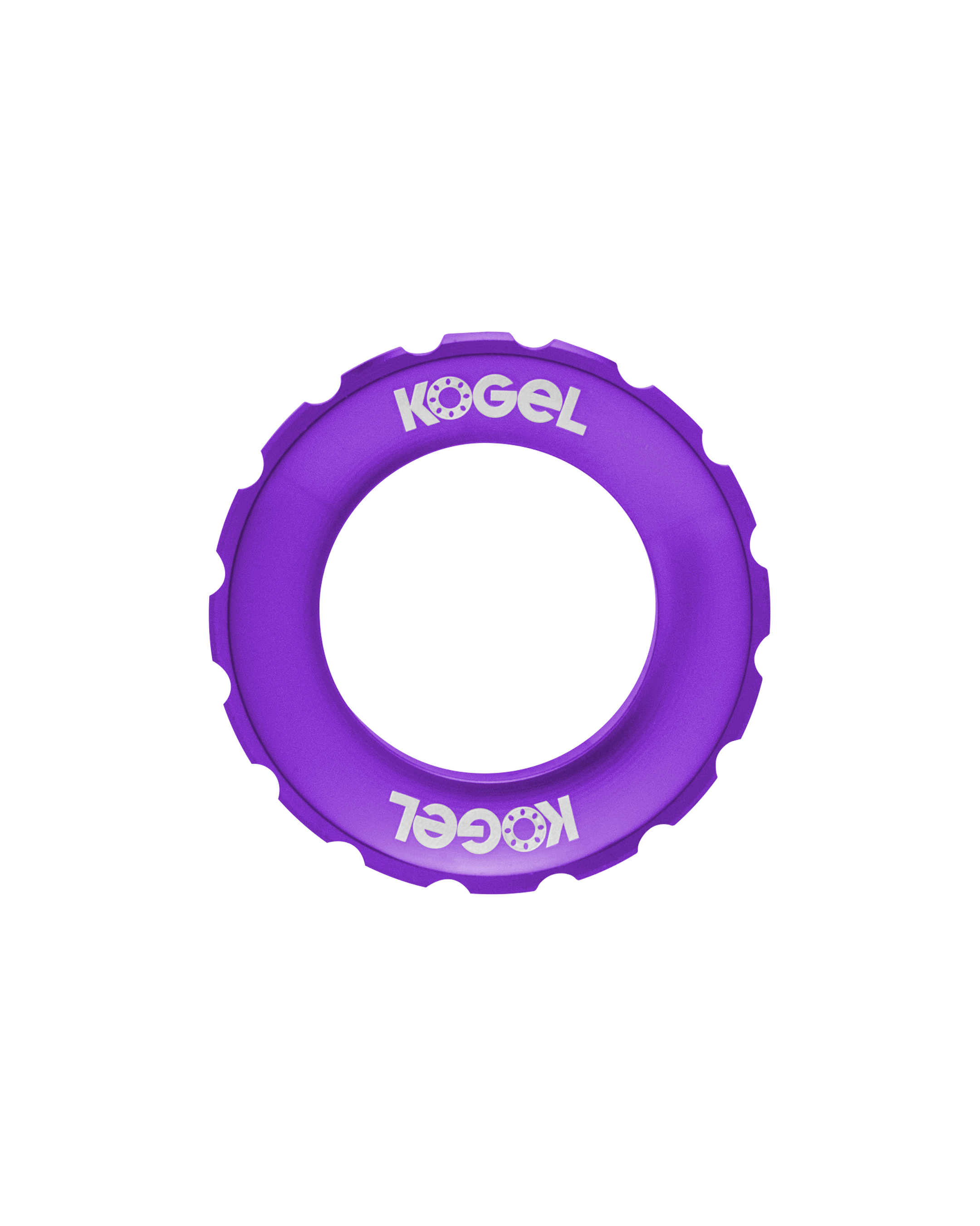 Kogel Lock Rings for Center Lock - External / Purple