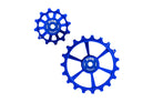 Kolossos Oversized Derailleur Pulleys - Blue / Shimano Road - OVERSIZED PULLEY CAGE
