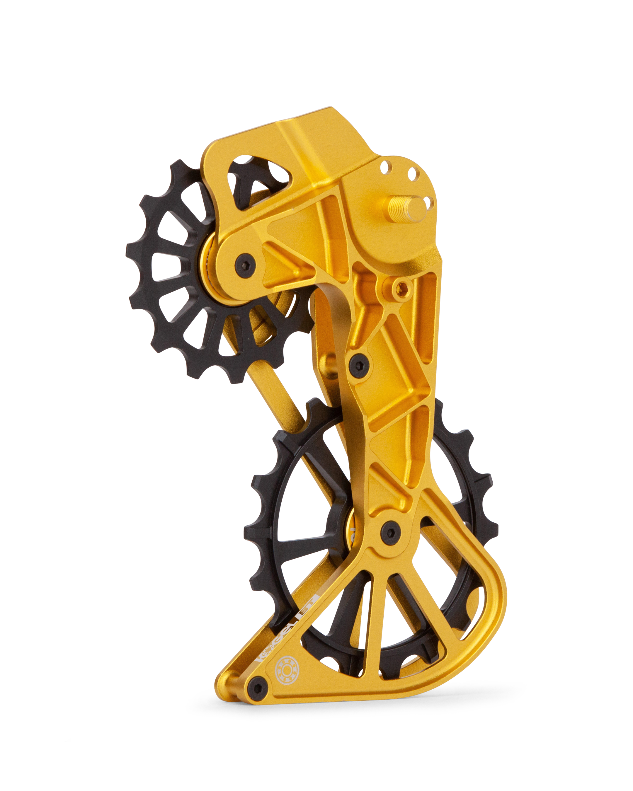 Kolossos ST Oversized Derailleur Cage - Shimano XTR GRX1X - Gold - OVERSIZED PULLEY CAGE