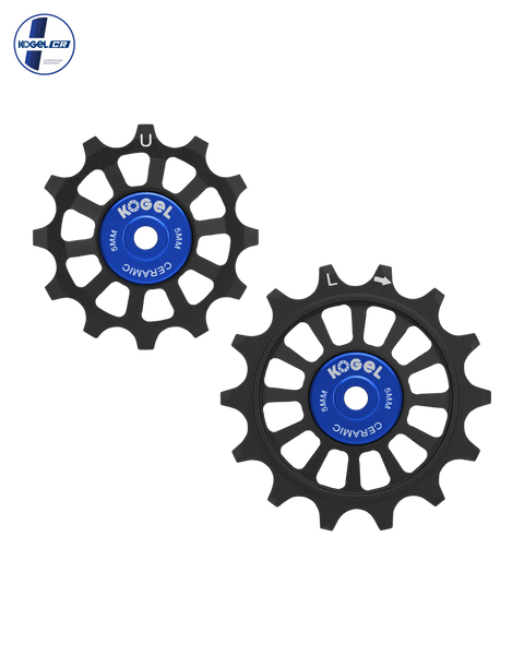 CDJ製 Full ceramic PULLEY & TUNING OIL Shimano Derailleur Pulleys - Dura-Ace / Ultegra / 105