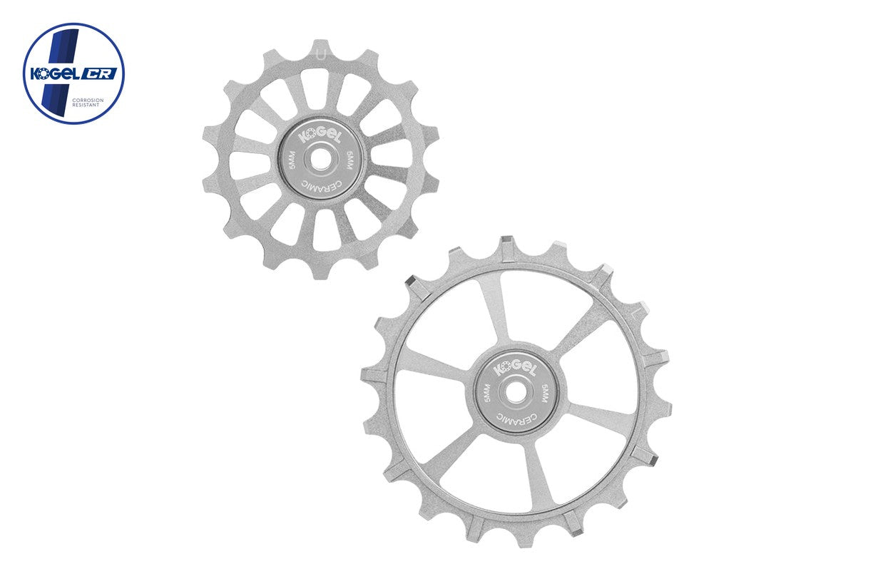 Ceramic Oversized Derailleur Pulleys for Eagle Transmission