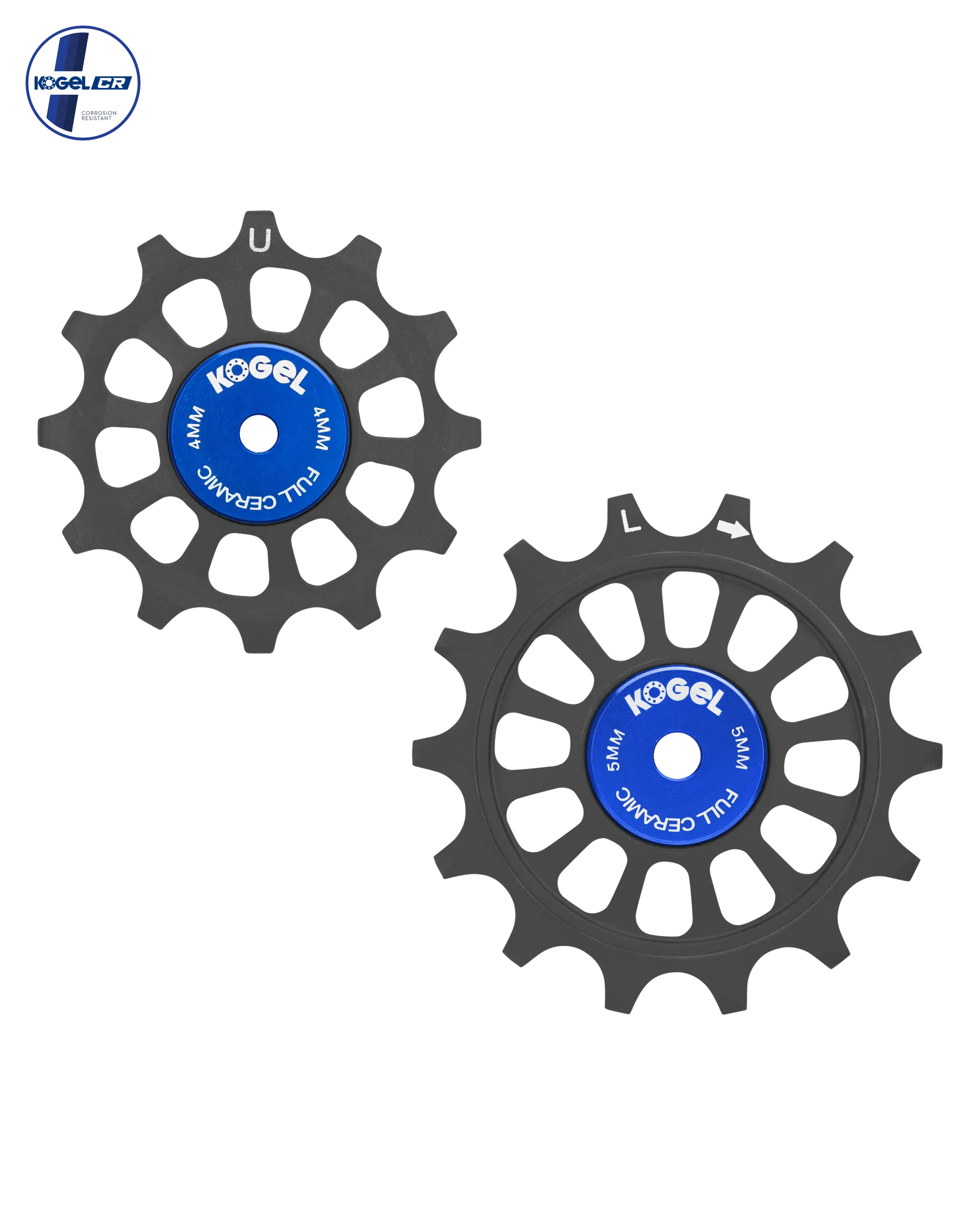 SRAM RED AXS Rear Derailleur Pulley Kit - 12t Upper and 14t Lower, Ceramic  Pulley Wheel Bearings, E1