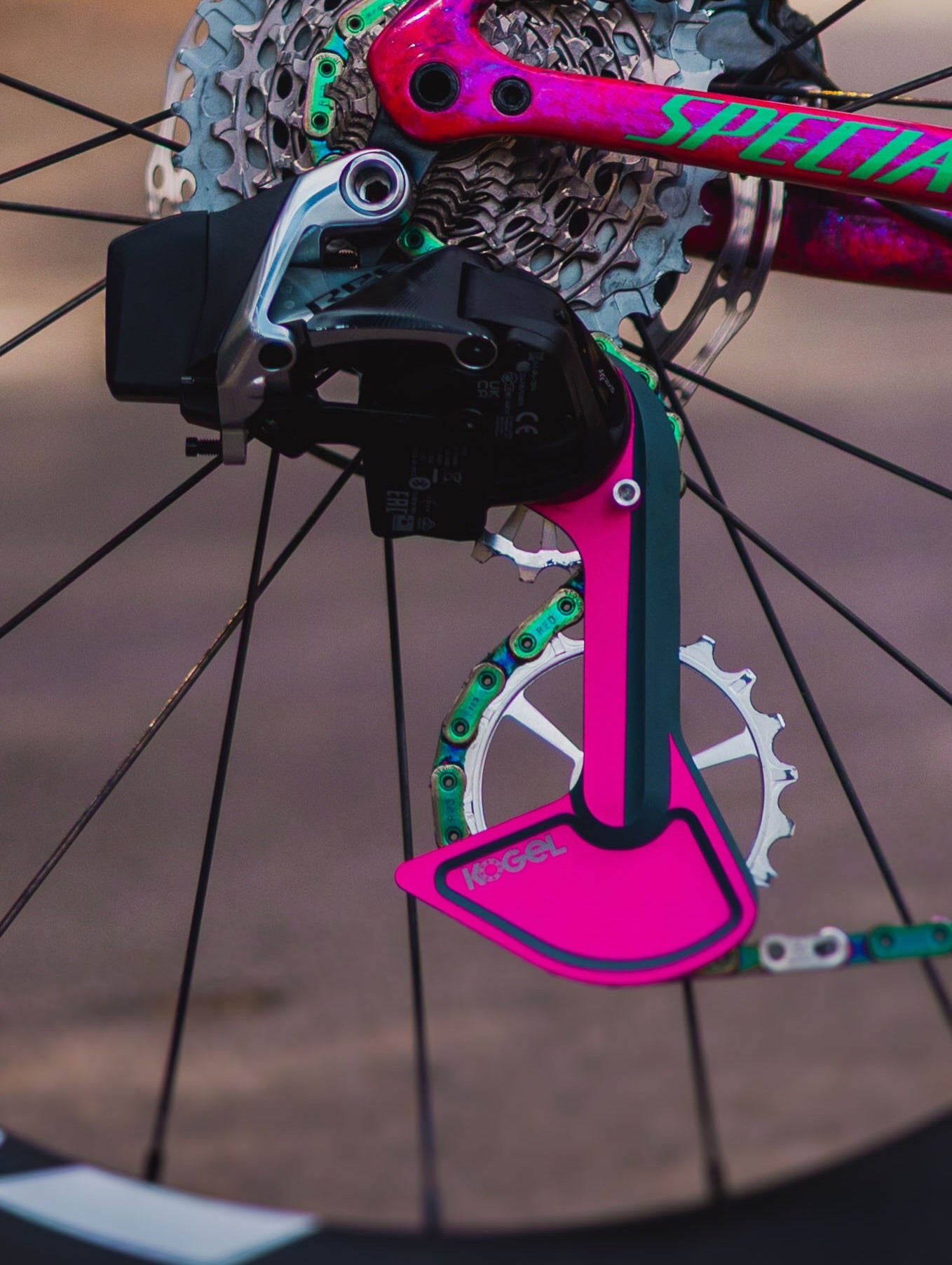 Custom Cerakote Kogel build by @kogel_bearings