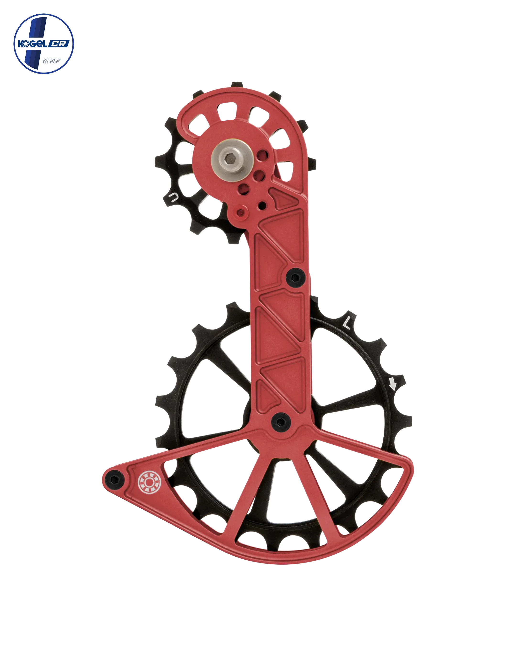 Ceramic Oversized Derailleur Cage Shimano GRX and Ultegra RX800 Kogel Bearings