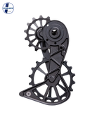 SRAM Oversized Derailleur Cage - XPLR eTap AXS - Black - OVERSIZED PULLEY CAGE