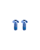 Titanium Bike Bottle Cage Bolts - Blue - FASTENERS