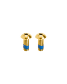 Titanium Bike Bottle Cage Bolts - Gold - FASTENERS