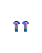 Titanium Bike Bottle Cage Bolts - Oil Slick - FASTENERS