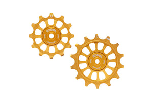 12/14T Oversized derailleur pulleys for Sram 1x11 speed - Midas Gold