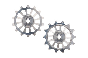 14/14T Oversized derailleur pulleys for Sram Eagle and Shimano 12 speed - Raw